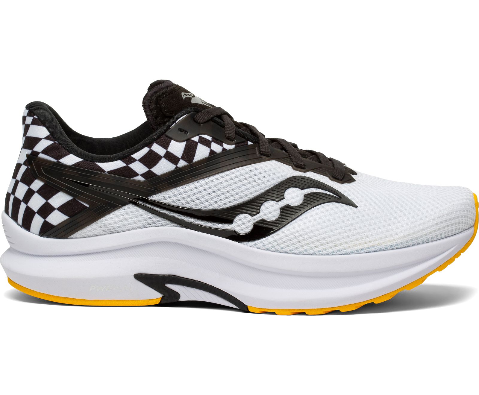 Saucony Axon Men\'s Running Shoes White / Black | Canada 445EBCX